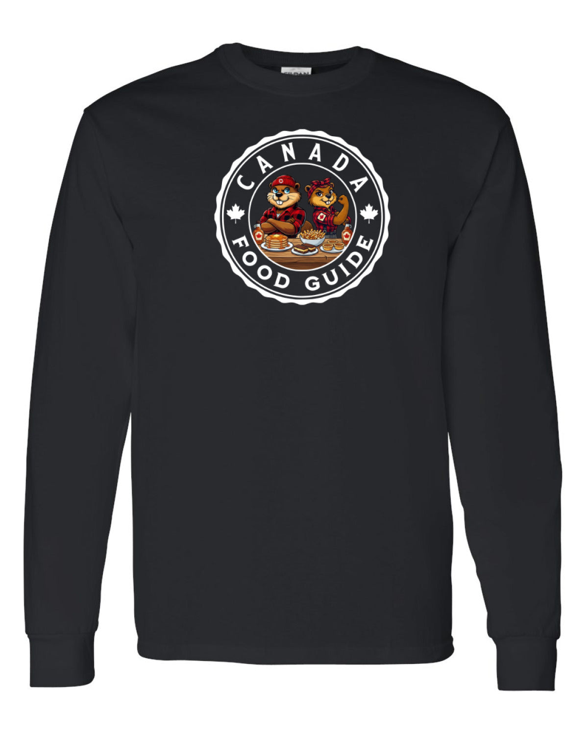 Canada Food Guide   Long Sleeve Tee ) - Unisex