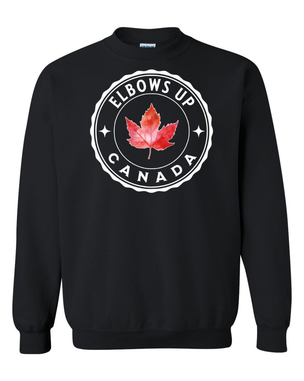 Elbows up Leaf Full Crewneck - Unisex