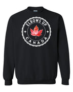 Elbows up Leaf Full Crewneck - Unisex