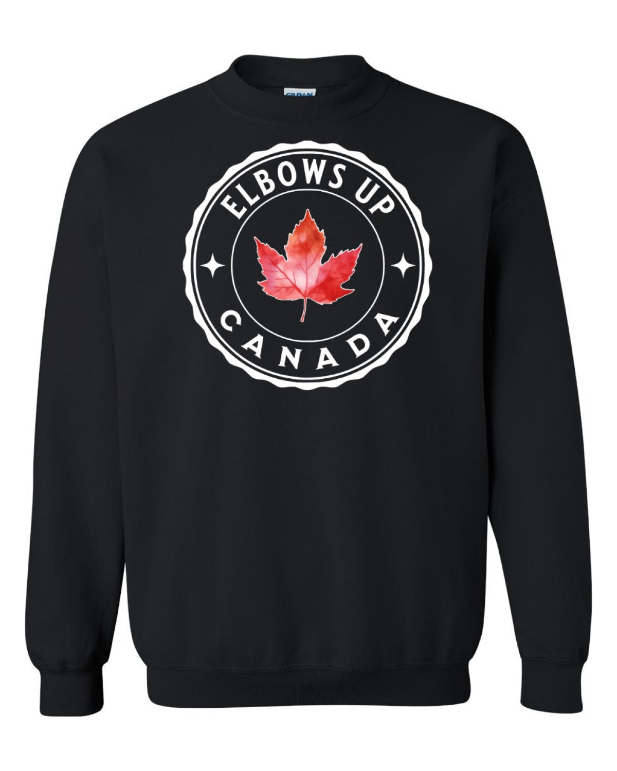 Elbows up Leaf Full Crewneck - Unisex
