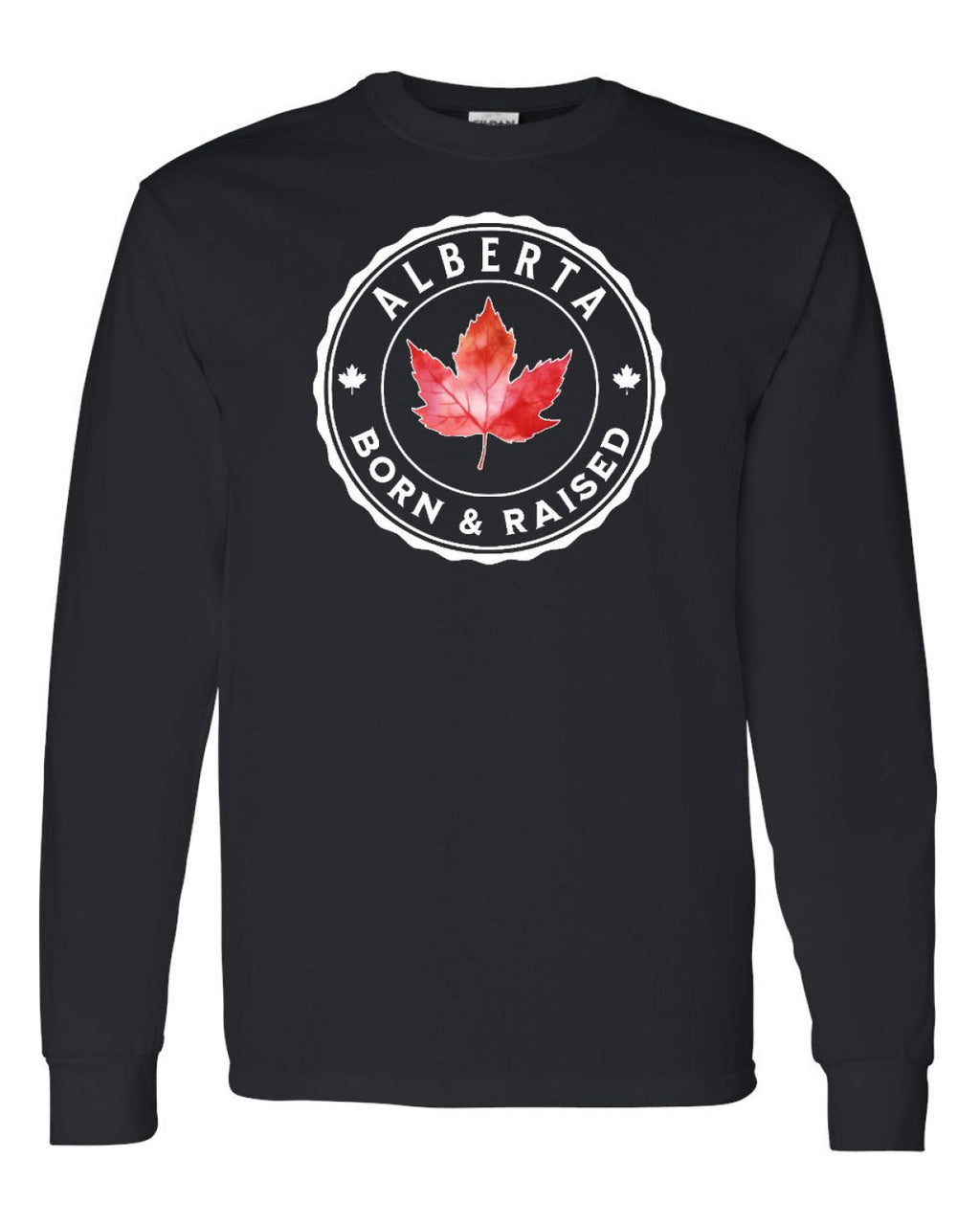Born And Raised Alberta Full Long Sleeve - Unisex