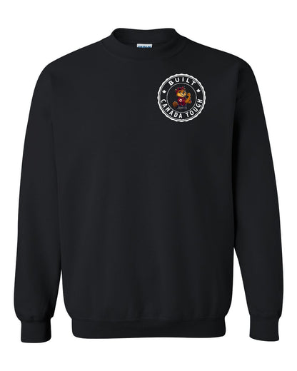 Built Canada Tough Rosie Flex Left Chest and Back Crewneck - Gildan Canada (sewn Internationally)