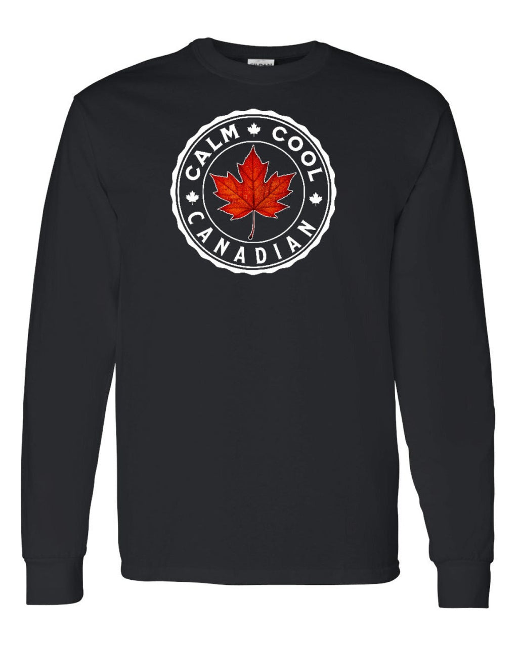 Calm Cool Canadian Leaf Full Long Sleeve - Unisex