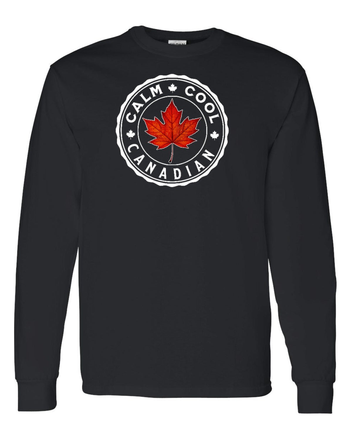 Calm Cool Canadian Leaf Full Long Sleeve - Unisex