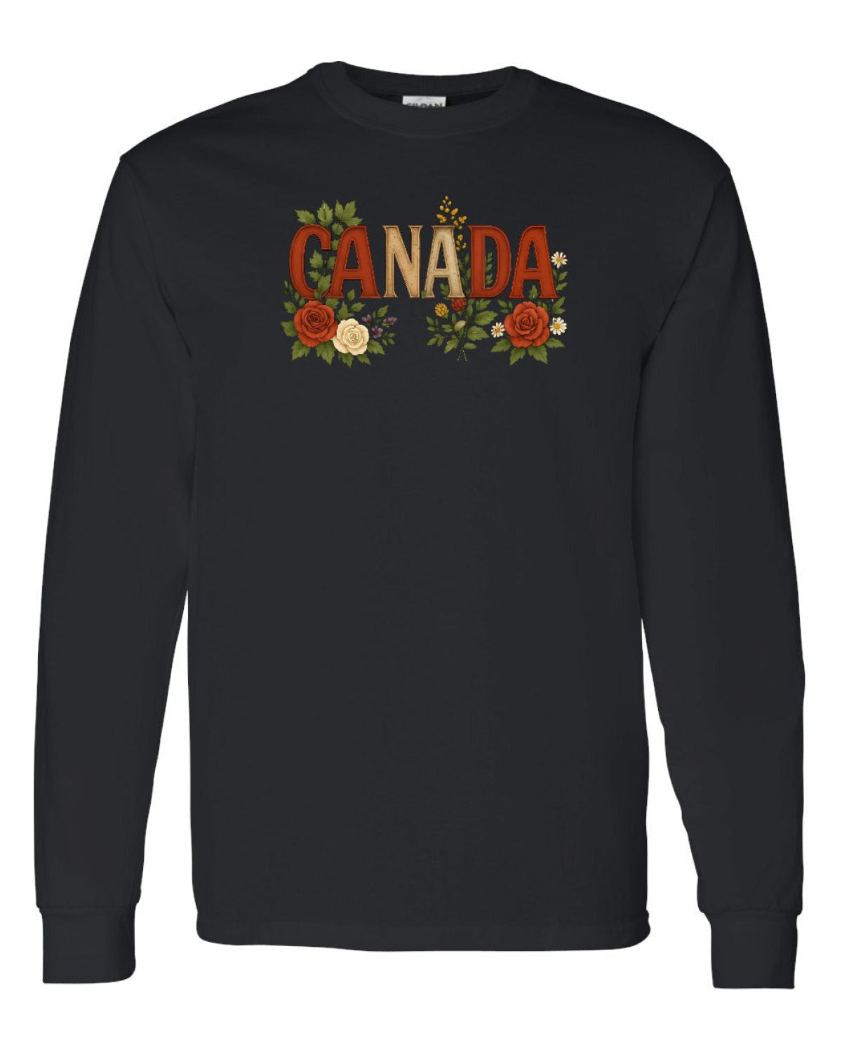 Canada Flowers Full Long Sleeve - Unisex