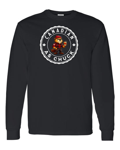 CDN as Chuck Male Beaver Full Long Sleeve - Gildan Canada (sewn Internationally)