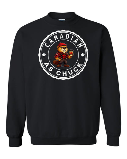 CDN as Chuck Male Beaver Full Crewneck - Gildan Canada (sewn Internationally)