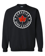 Canadian Born & Rasied Full Crewneck - Unisex