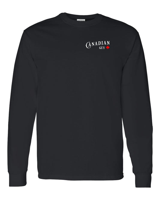 Canadian Guy Left Chest Long Sleeve - Gildan Canada (sewn Internationally)