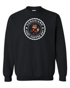 Canadiano just Coffee EH! Rosie Sunglasses Full Crewneck - Unisex