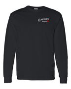 Canadian Woman Left Chest and Back Long Sleeve - Unisex
