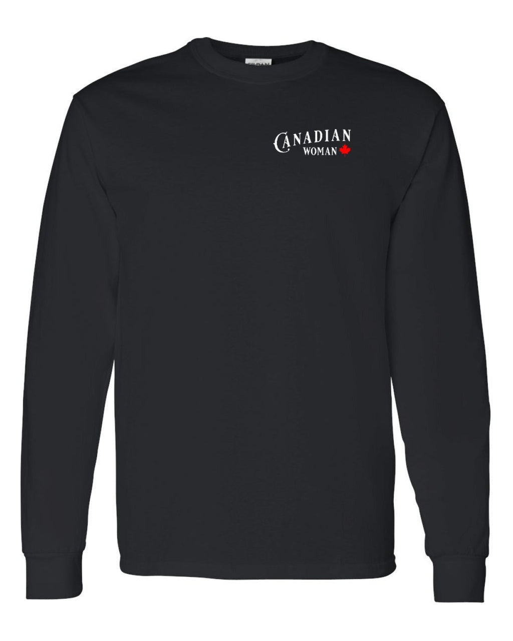 Canadian Woman Left Chest Long Sleeve - Unisex