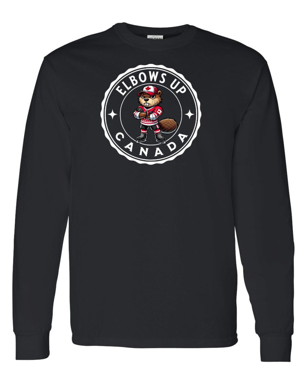 Elbows up Beaver Full Long Sleeve - Unisex
