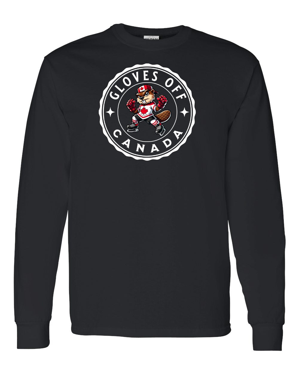 Gloves Off Beaver Full Long Sleeve - Gildan Canada (sewn Internationally)