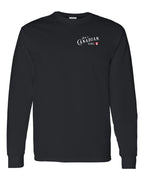 Just A Canadian Girl (Heart Flag Full) Left Chest Long Sleeve