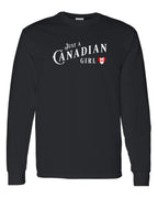 Just A Canadian Girl (Heart Flag Full) Full Long Sleeve - Unisex