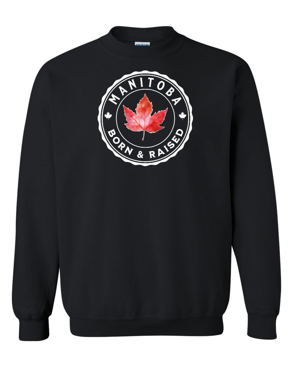 Born and Raised Manitoba Full Crewneck - Unisex