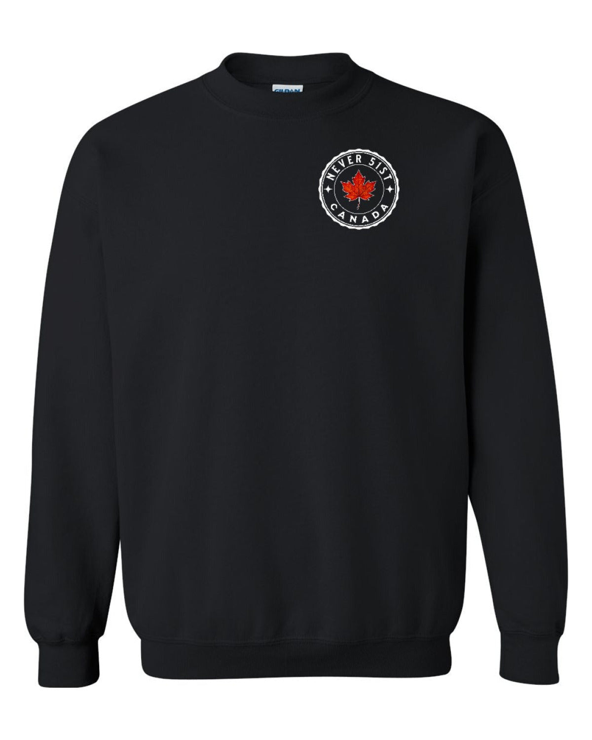 Never 51st Leaf Left Chest Crewneck - Unisex