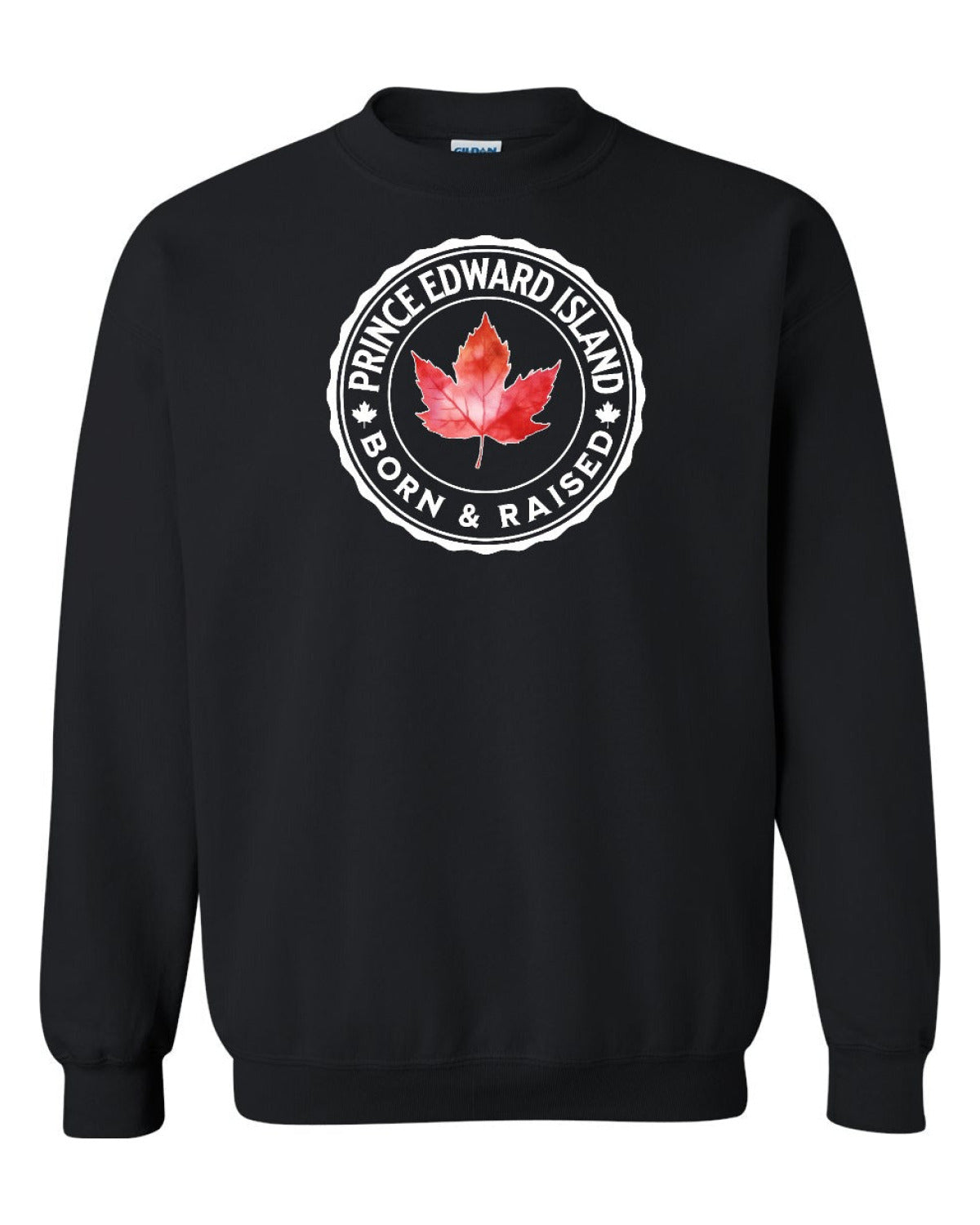Born and Raised Prince Edward Island Full Crewneck - Unisex