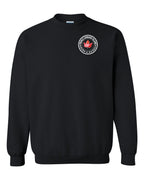 Born and Raised Prince Edward Island Left Chest and Back Crewneck - Unisex