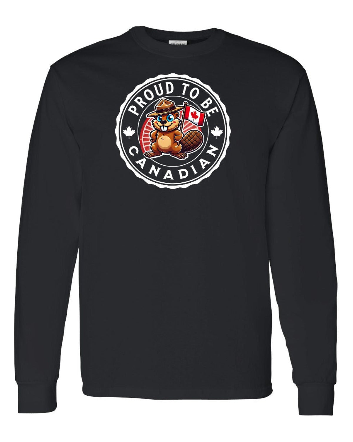 Proud to be Canadian Beaver Full Long Sleeve - Unisex
