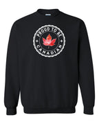 Proud to be Canadian Leaf Full Crewneck - Unisex