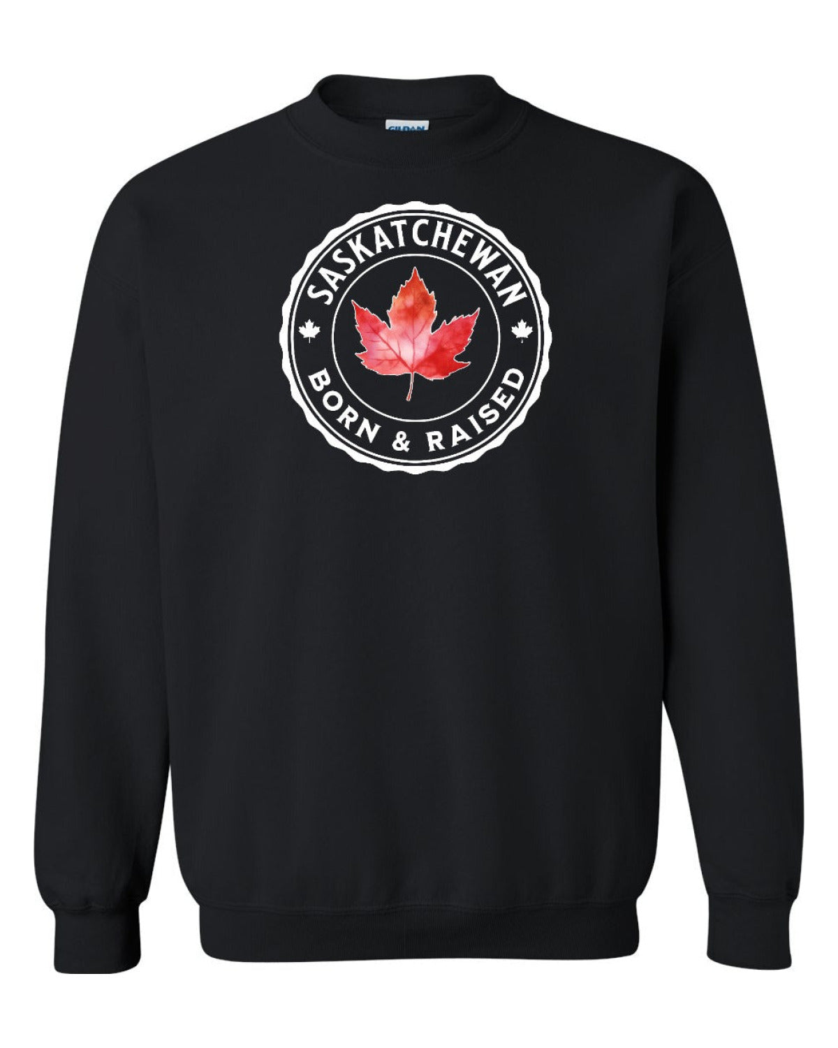 Born and Raised Saskatchewan Full Crewneck - Unisex