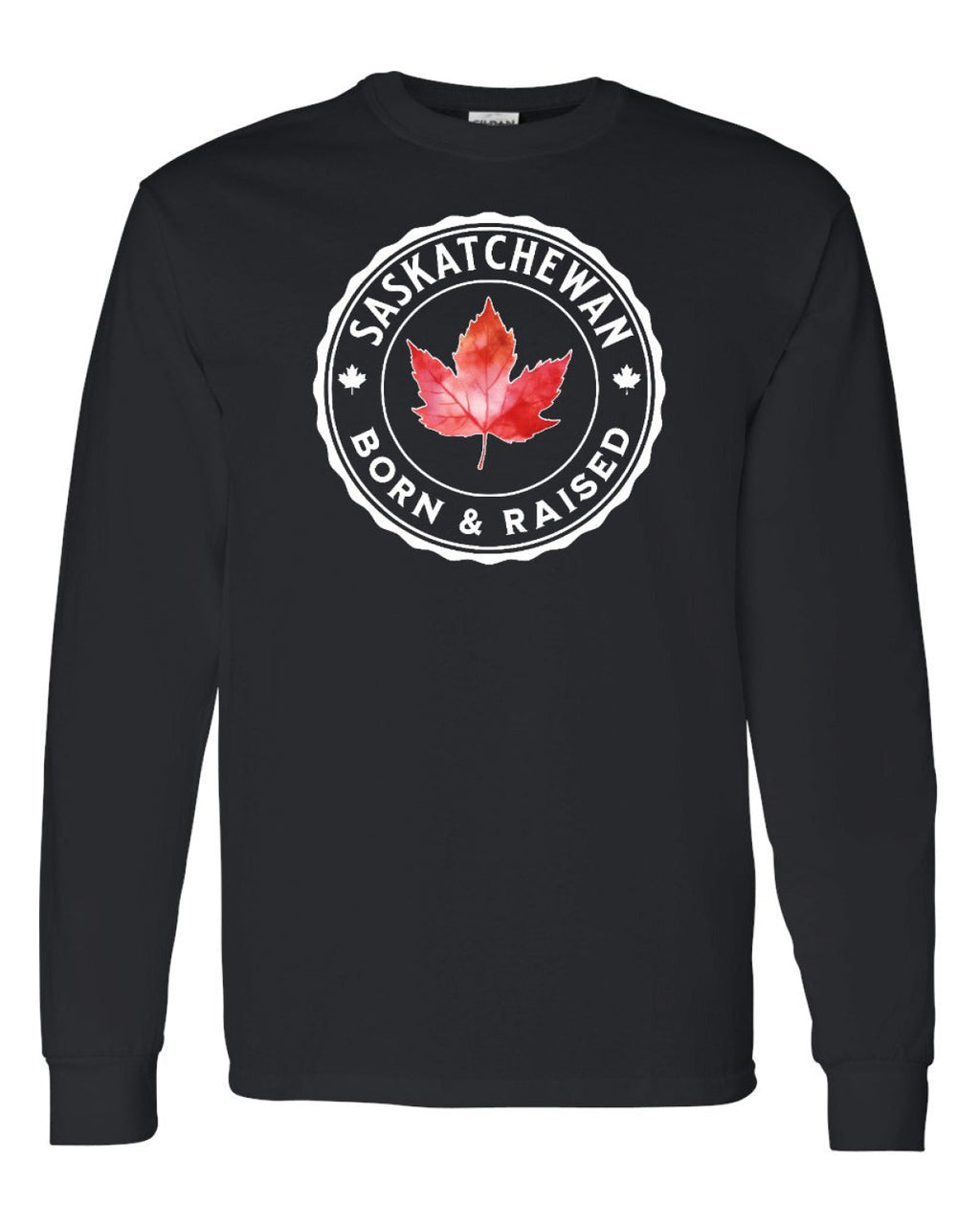 Born and Raised Saskatchewan Full Long Sleeve - Unisex