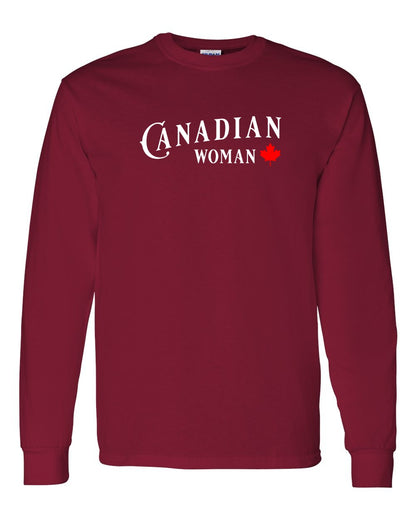 Canadian Woman Full Long Sleeve - Gildan Canada (sewn Internationally)