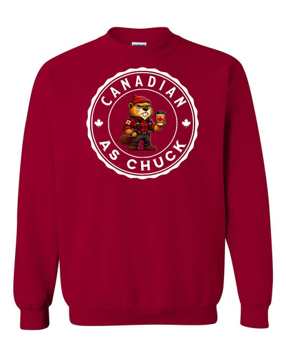 CDN as Chuck Male Beaver Full Crewneck - Gildan Canada (sewn Internationally)