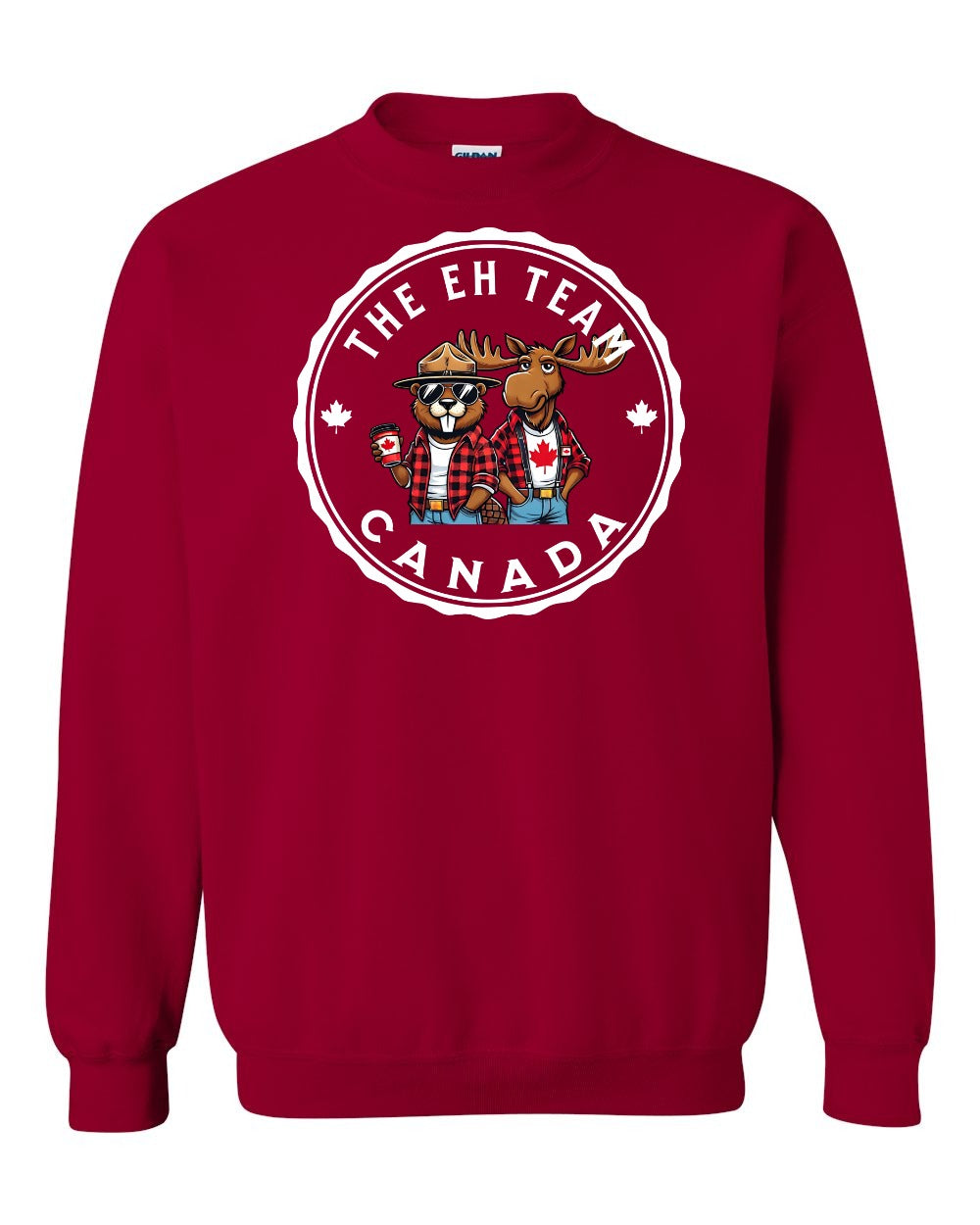 Eh Team Full Crewneck - Gildan Canada (sewn Internationally)