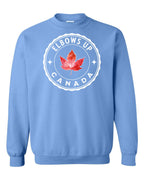 Elbows up Leaf Full Crewneck - Unisex