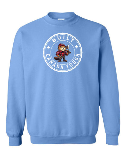 Built Canada Tough Male Beaver Full Crewneck - Gildan Canada (sewn Internationally)