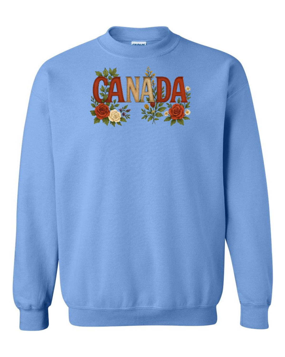 Canada Flowers Full Crewneck - Unisex
