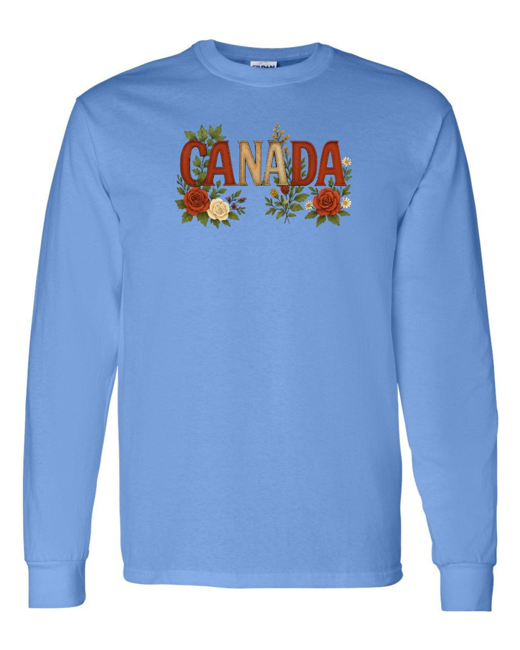 Canada Flowers Full Long Sleeve - Unisex