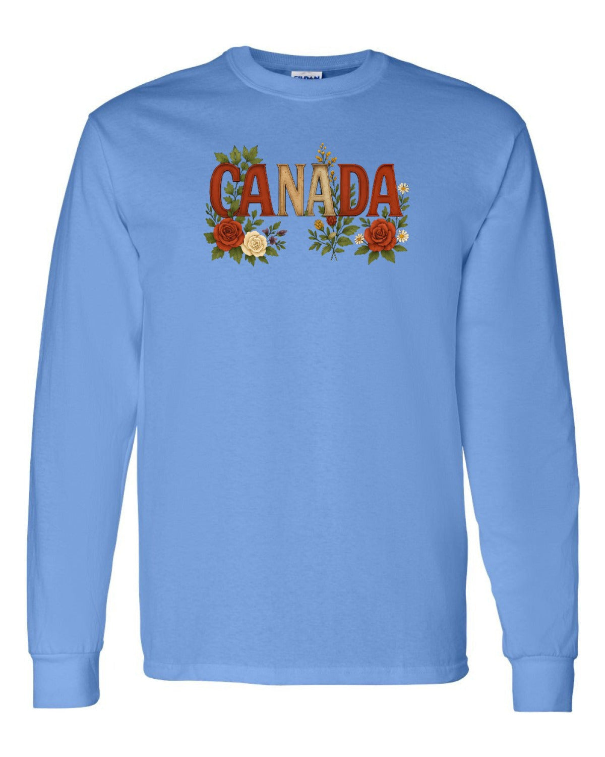 Canada Flowers Full Long Sleeve - Unisex