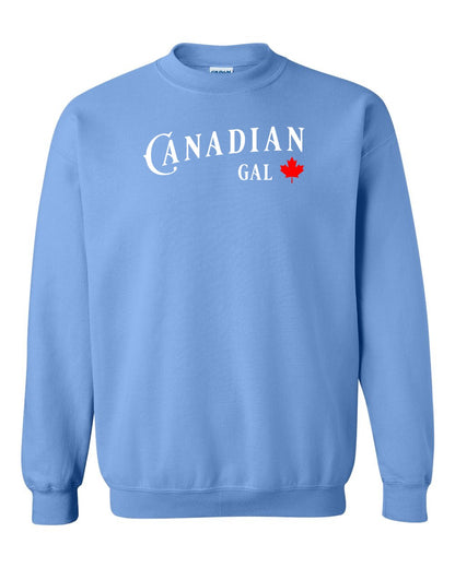 Canadian Gal Full Crewneck - Gildan Canada (sewn Internationally)