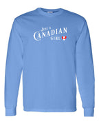 Just A Canadian Girl (Heart Flag Full) Full Long Sleeve - Unisex