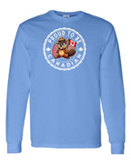 Proud to be Canadian Beaver Full Long Sleeve - Unisex