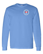 Proud to be Canadian Heart Flag Left Chest Long Sleeve - Unisex