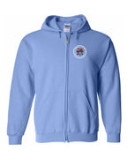 Proud Mean & Nasty Beaver and Moose Left Chest Zip Hoodie - Unisex