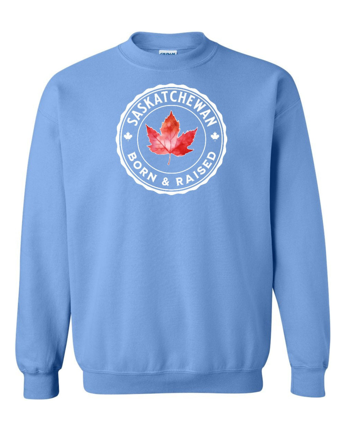 Born and Raised Saskatchewan Full Crewneck - Unisex