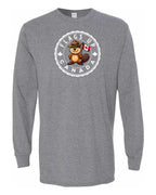 Flags Up Canada Male Beaver Version   Long Sleeve Tee ) - Unisex