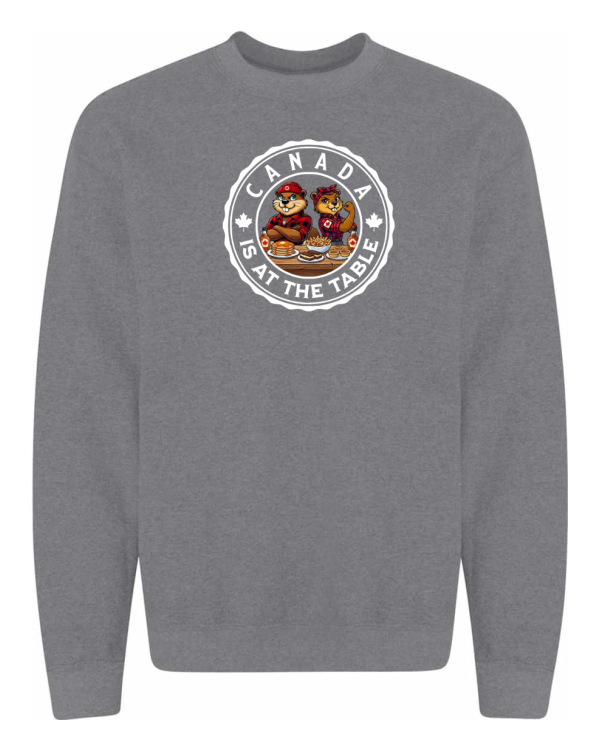 Canada At The Table   Crewneck - Unisex