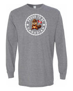 Proud to be Canadian Female Beaver   Long Sleeve Tee - Unisex