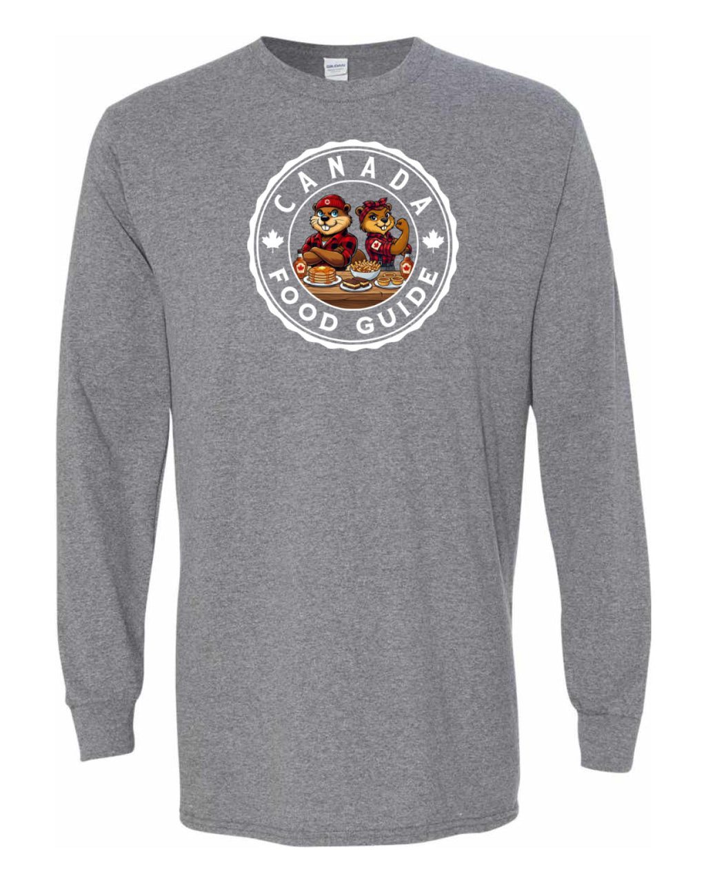 Canada Food Guide   Long Sleeve Tee ) - Unisex