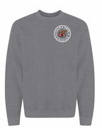 Calm Cool Moose and Beaver Left Chest and Back Crewneck - Unisex