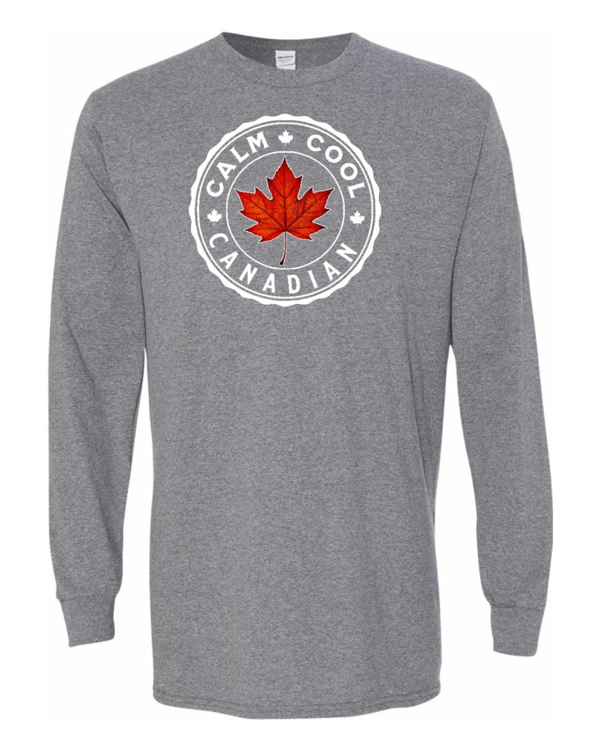 Calm Cool Canadian Leaf Full Long Sleeve - Unisex