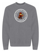 Canadiano just Coffee EH! Male Beaver Full Crewneck - Unisex