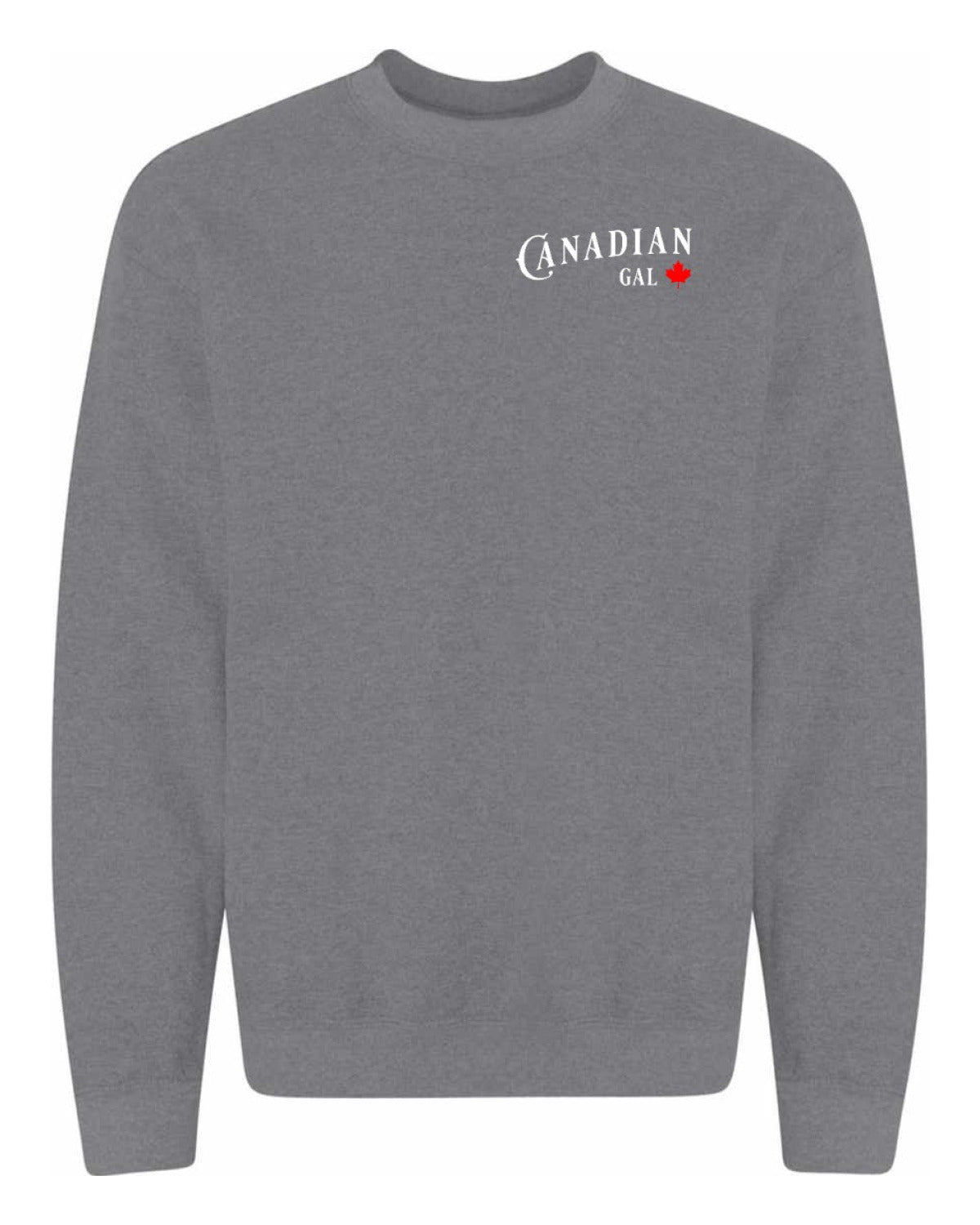 Canadian Gal Left Chest Crewneck - Unisex